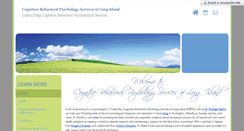 Desktop Screenshot of longislandcbt.com